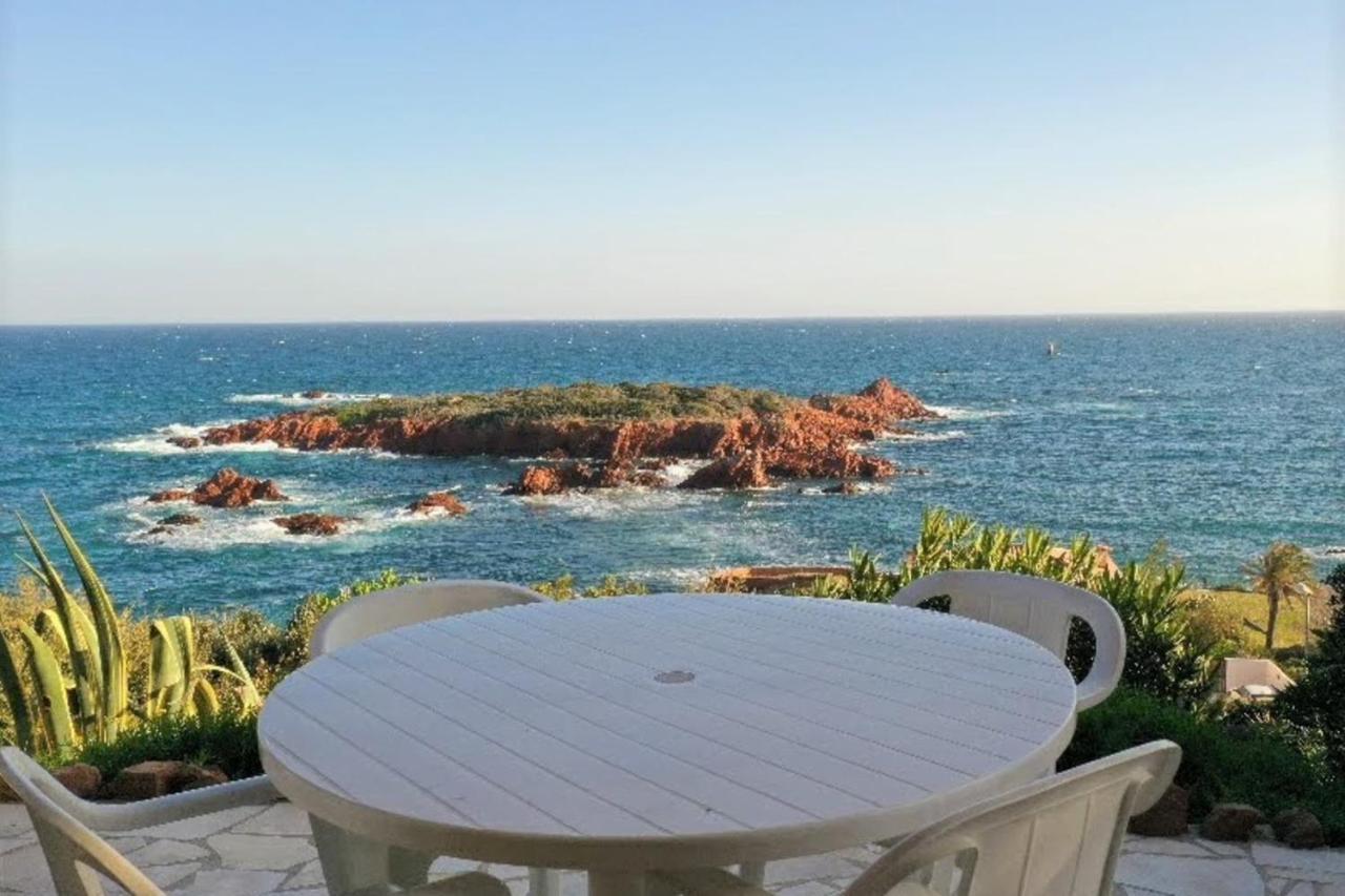 Waterfront House With Sea View Villa แซ็งต์-ราฟาเอล ภายนอก รูปภาพ